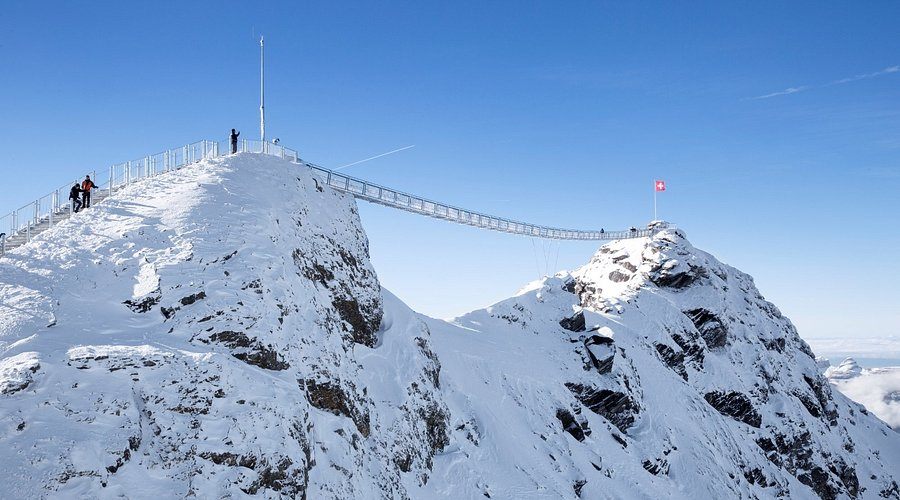 Cable car at Glacier 3000